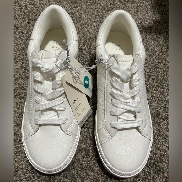 Women's White Maddison Sneakers - Picture 2 of 12